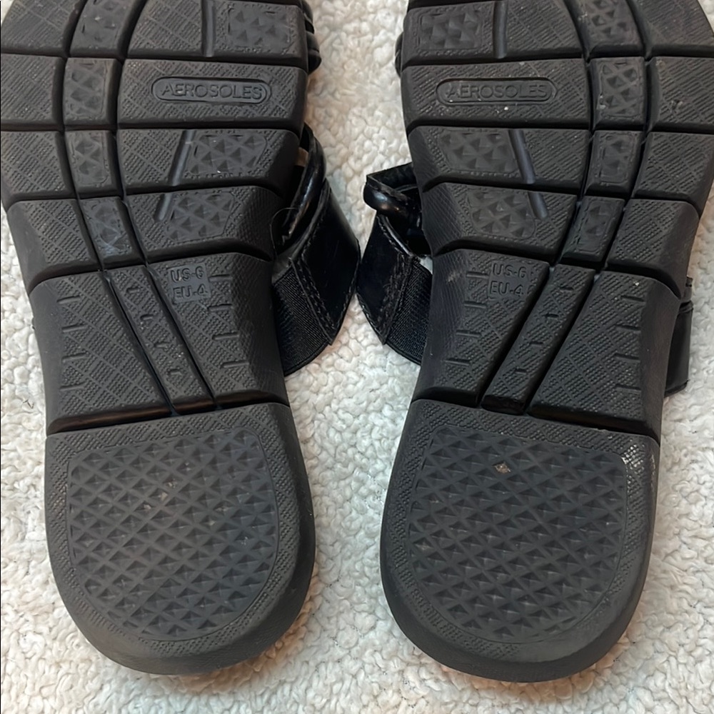 Aerosoles Women's Black Sandals - Picture 7 of 8